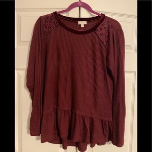 Charming Charlie Long Sleeve